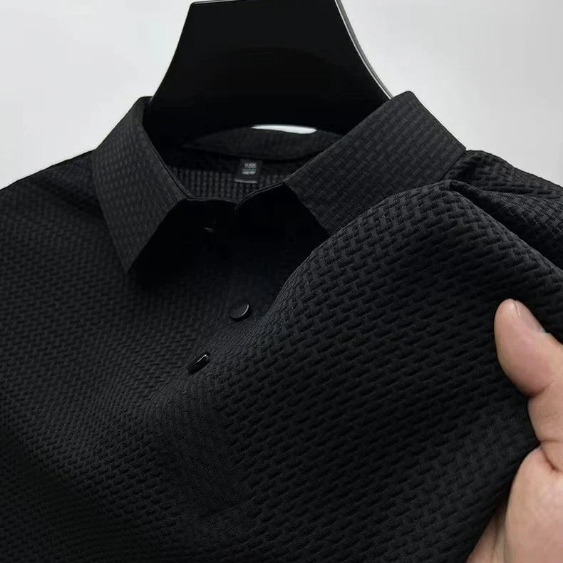 Camisa com tecnología Anti-amarrotada