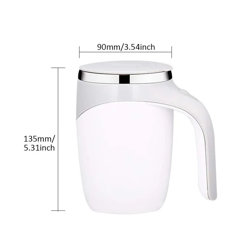 Caneca Mixer Térmica com Rotação Magnética