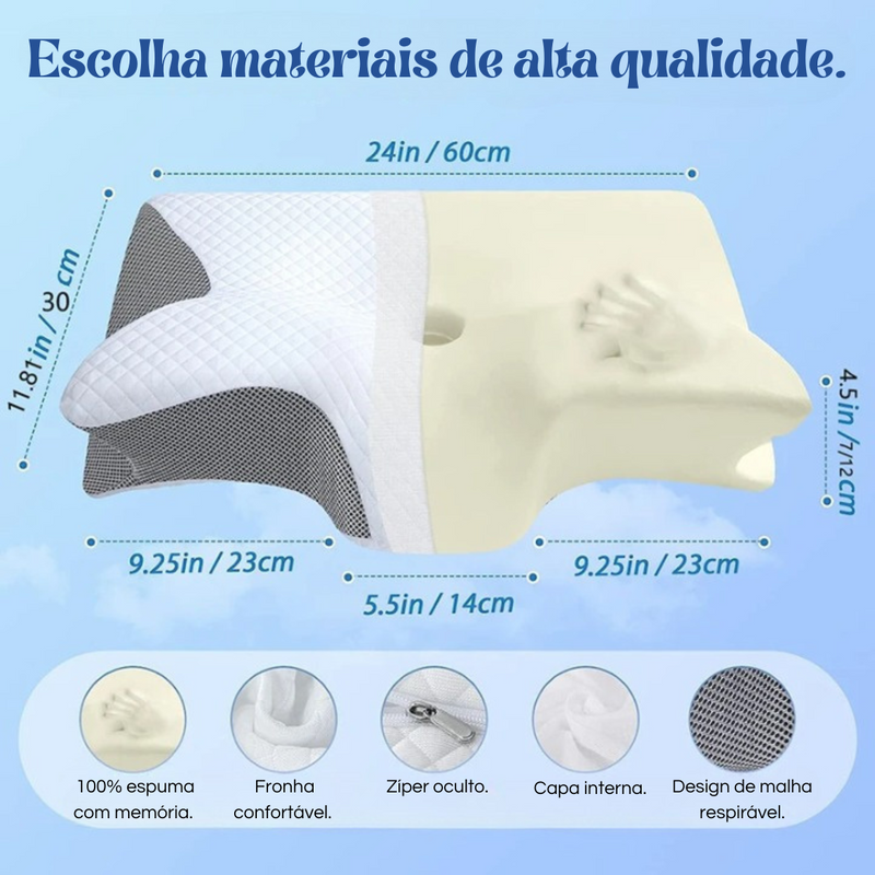 Travesseiro Ergonômico Premium